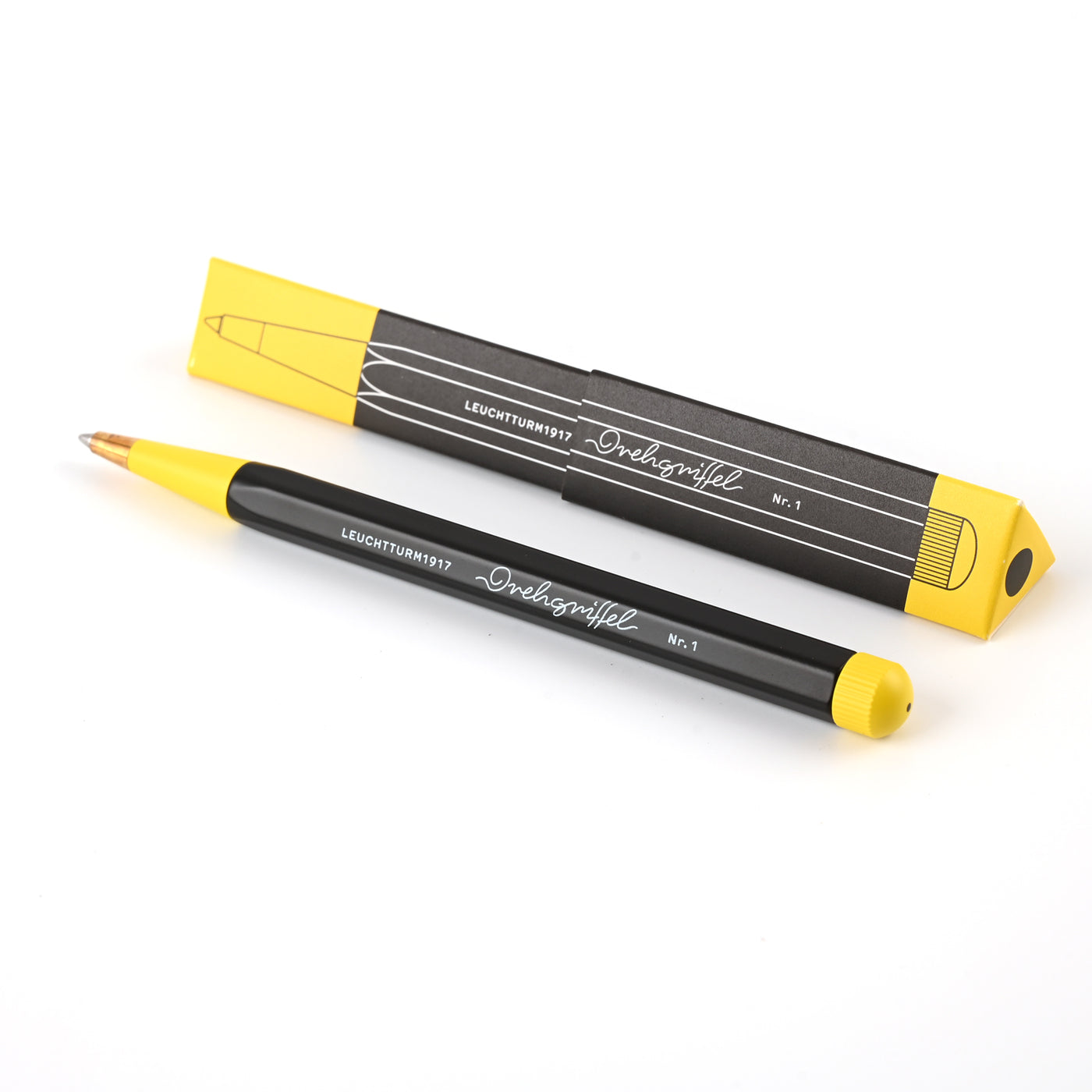 Leuchtturm1917 Drehgriffel Nr. 1 Bauhaus Edition Ball Pen - Black/Lemon (Special Edition) 3