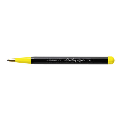 Leuchtturm1917 Drehgriffel Nr. 1 Bauhaus Edition Ball Pen - Black/Lemon (Special Edition)