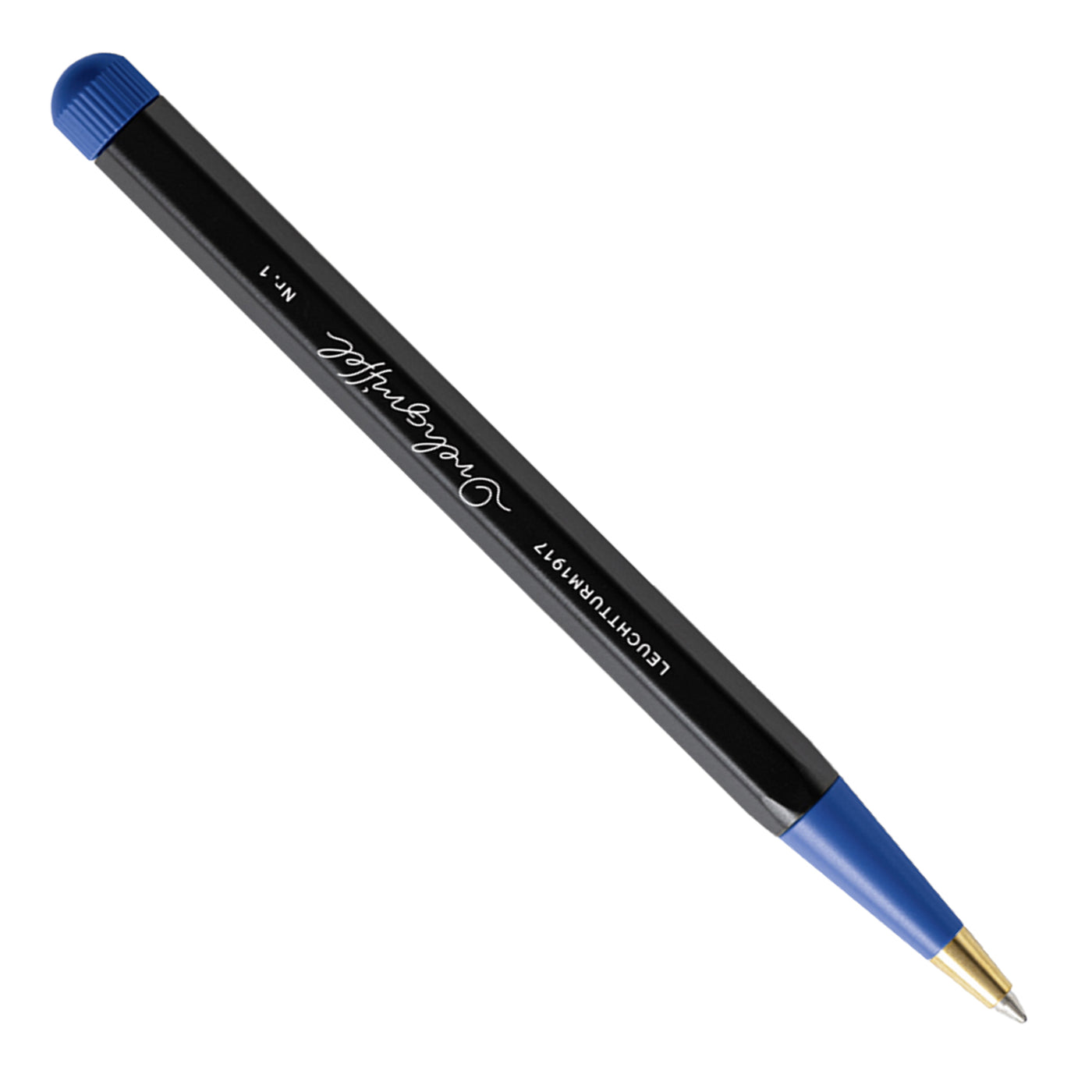 Leuchtturm1917 Drehgriffel Nr. 1 Bauhaus Edition Ball Pen - Black/Royal Blue (Special Edition)