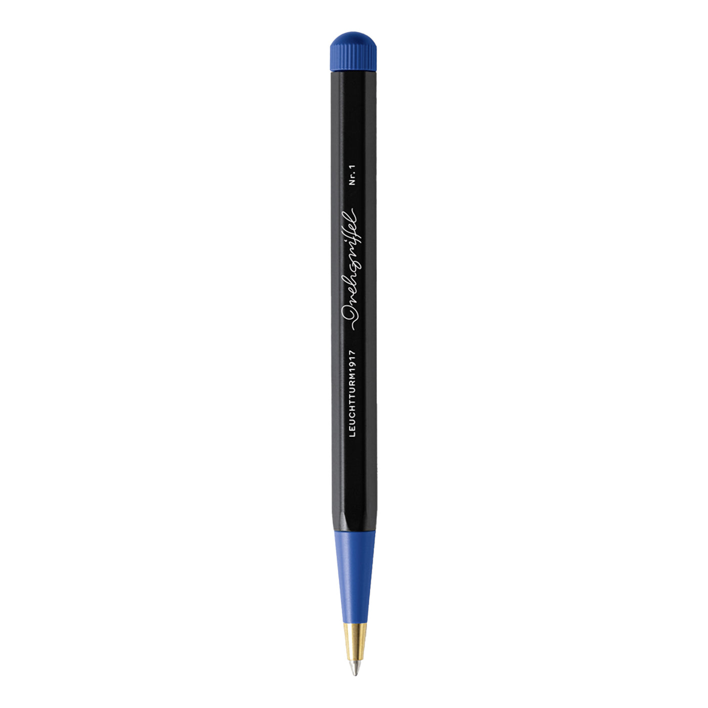 Leuchtturm1917 Drehgriffel Nr. 1 Bauhaus Edition Ball Pen - Black/Royal Blue (Special Edition)