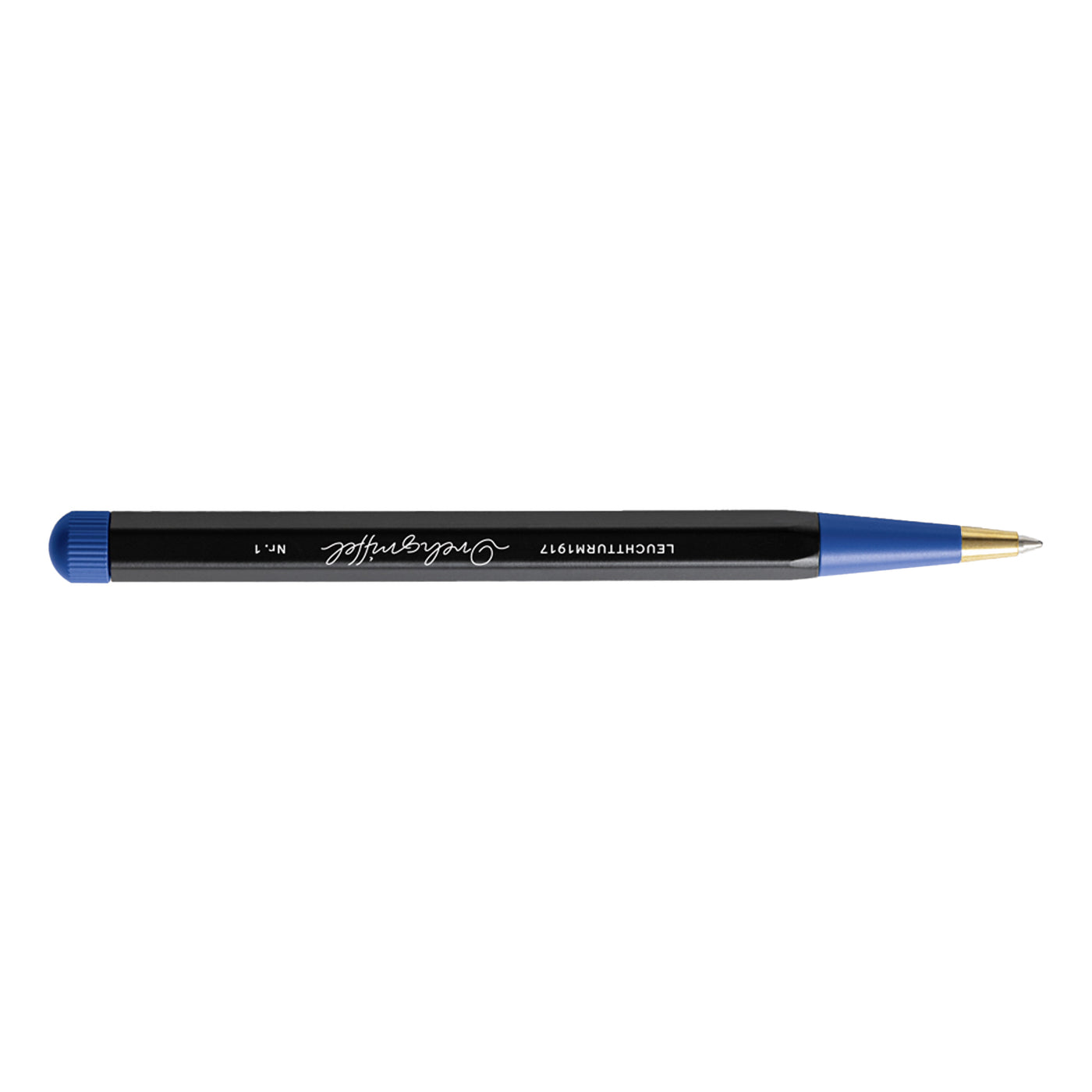 Leuchtturm1917 Drehgriffel Nr. 1 Bauhaus Edition Ball Pen - Black/Royal Blue (Special Edition)