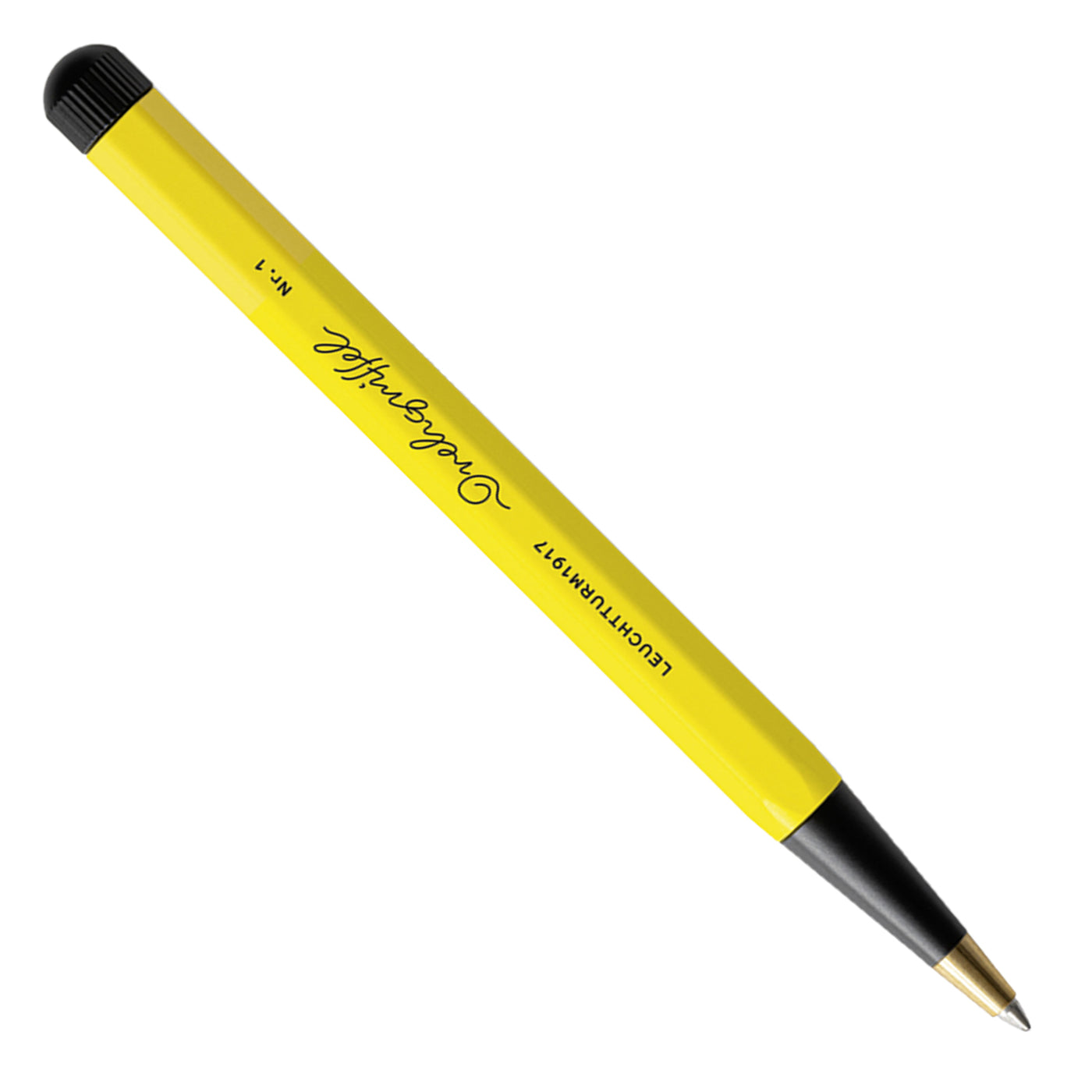 Leuchtturm1917 Drehgriffel Nr. 1 Bauhaus Edition Ball Pen - Lemon/Black (Special Edition)