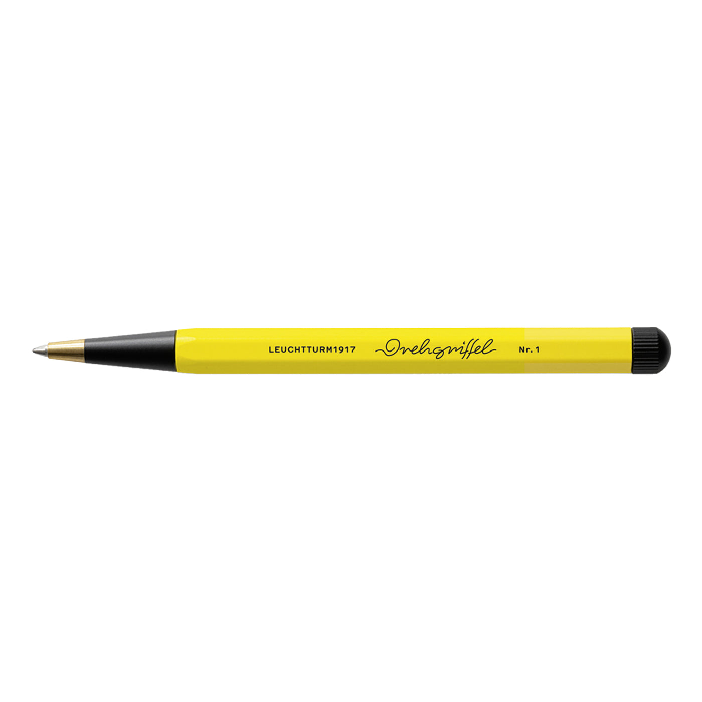 Leuchtturm1917 Drehgriffel Nr. 1 Bauhaus Edition Ball Pen - Lemon/Black (Special Edition)
