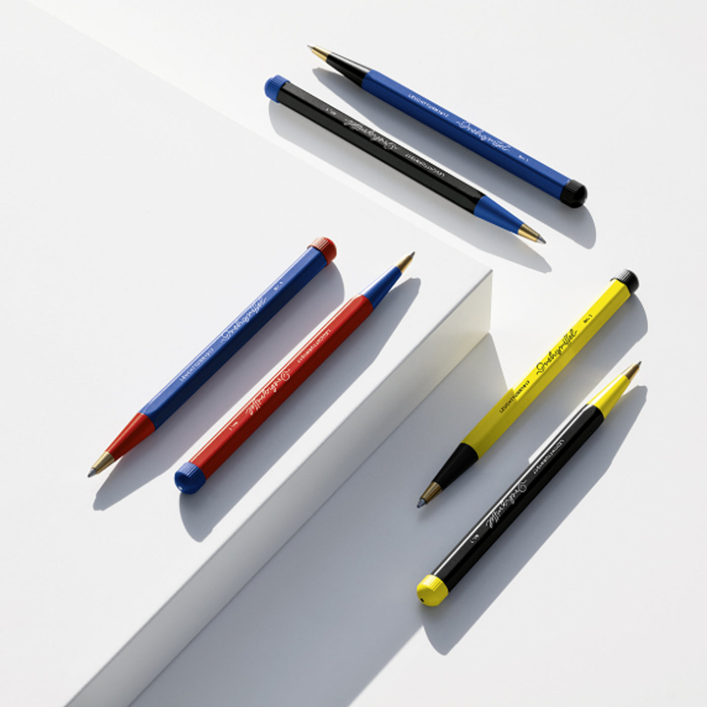 Leuchtturm1917 Drehgriffel Nr. 1 Bauhaus Edition Ball Pen - Lemon/Black (Special Edition)