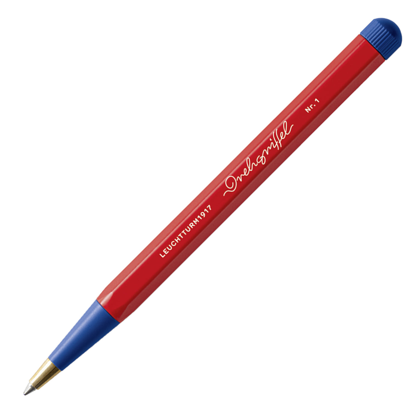 Leuchtturm1917 Drehgriffel Nr. 1 Bauhaus Edition Ball Pen - Red/Royal Blue (Special Edition)