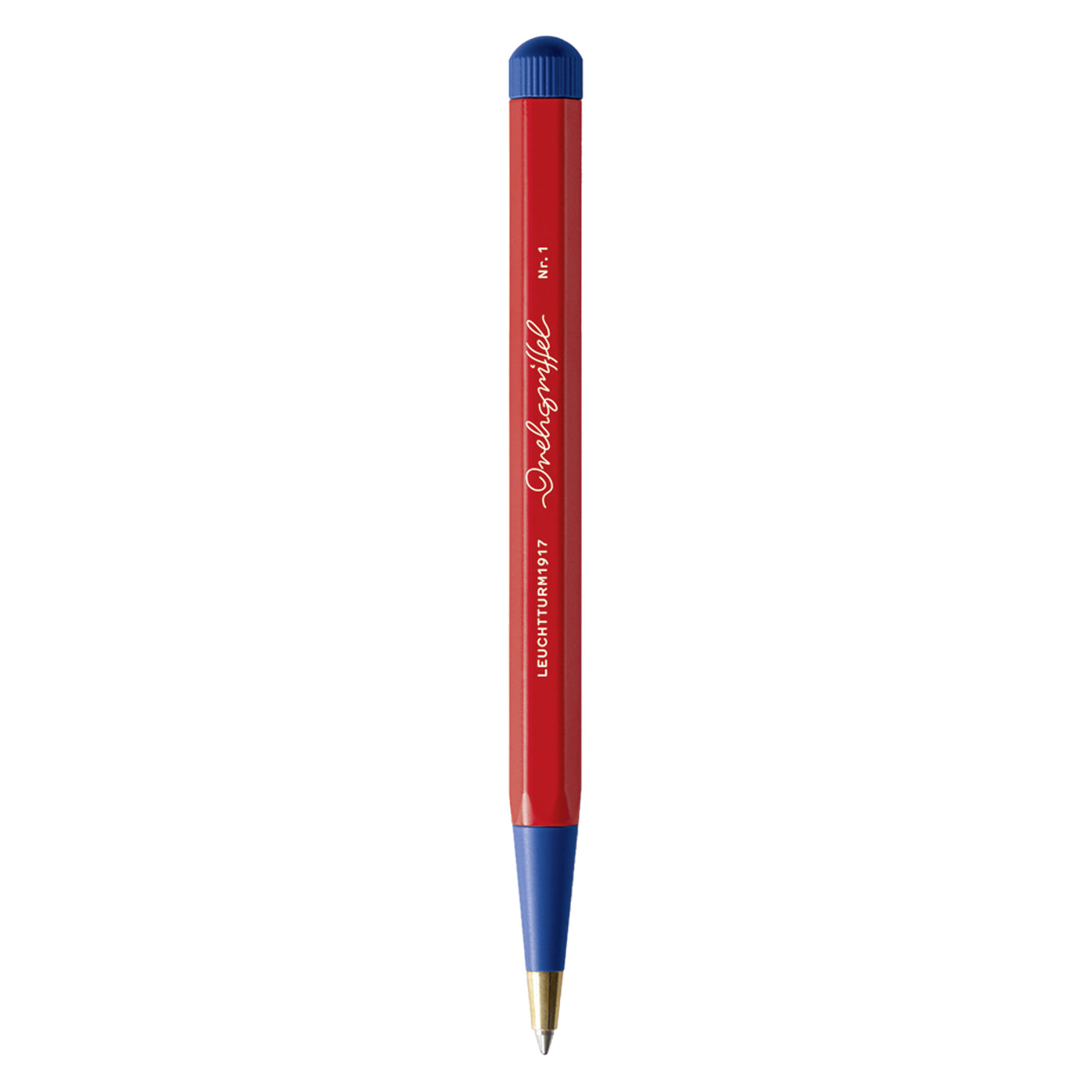 Leuchtturm1917 Drehgriffel Nr. 1 Bauhaus Edition Ball Pen - Red/Royal Blue (Special Edition)