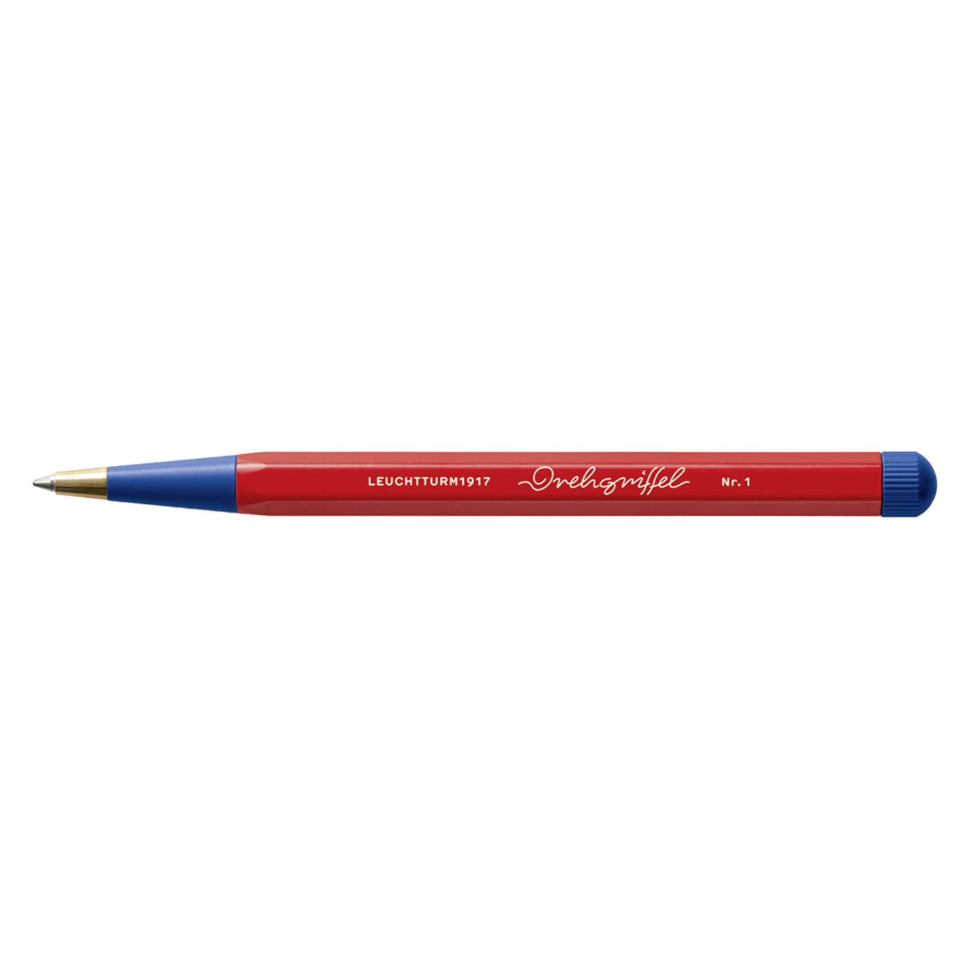 Leuchtturm1917 Drehgriffel Nr. 1 Bauhaus Edition Ball Pen - Red/Royal Blue (Special Edition)