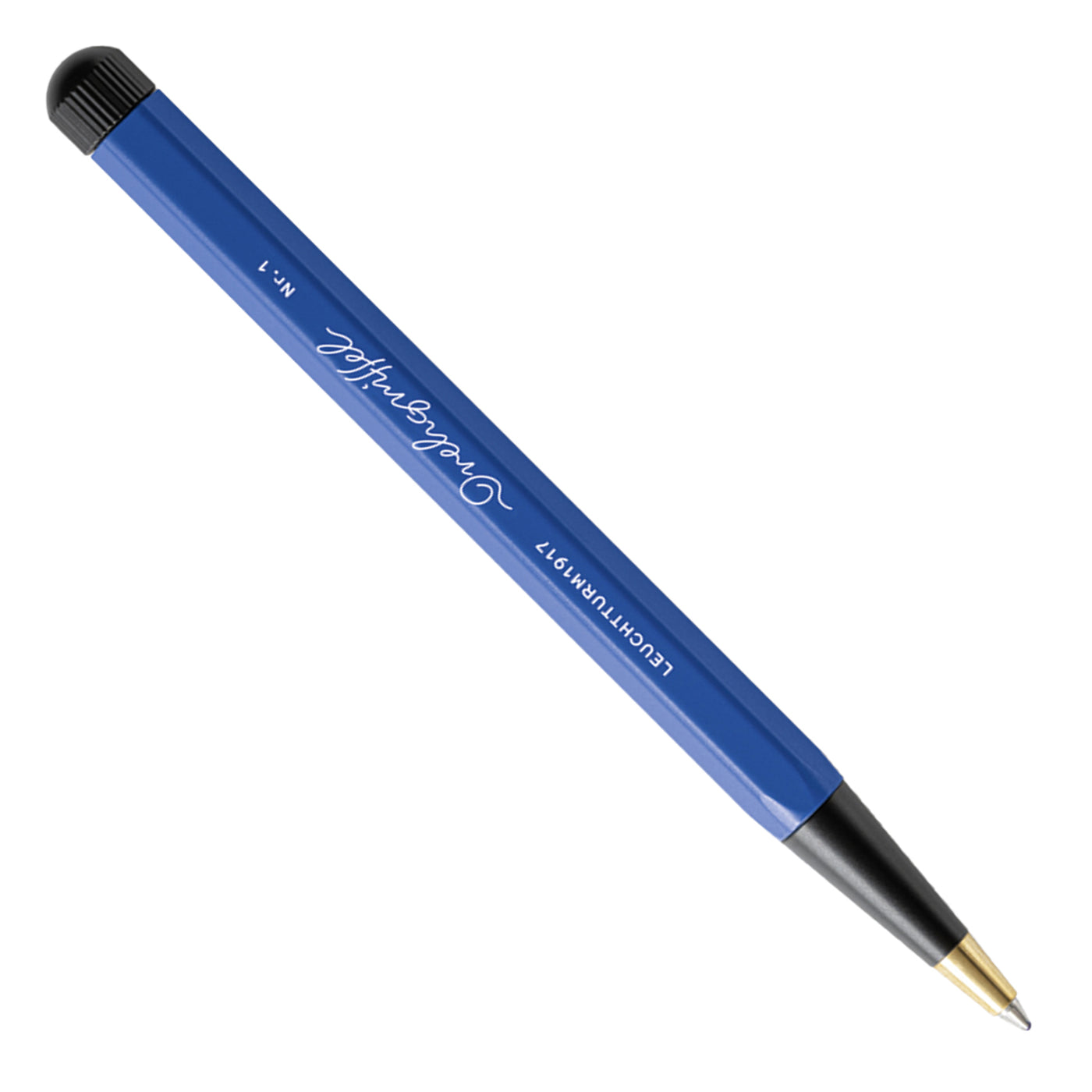 Leuchtturm1917 Drehgriffel Nr. 1 Bauhaus Edition Ball Pen - Royal Blue/Black (Special Edition)