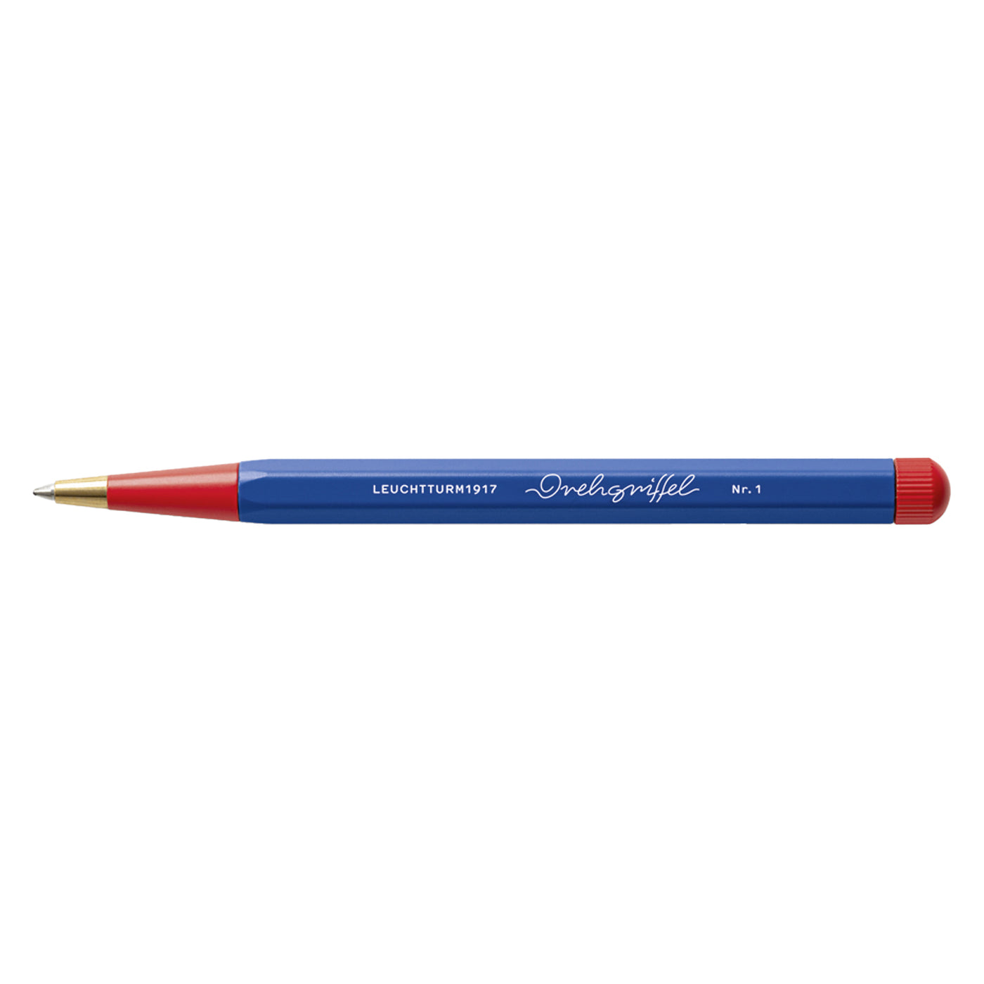 Leuchtturm1917 Drehgriffel Nr. 1 Bauhaus Edition Ball Pen - Royal Blue/Red (Special Edition)