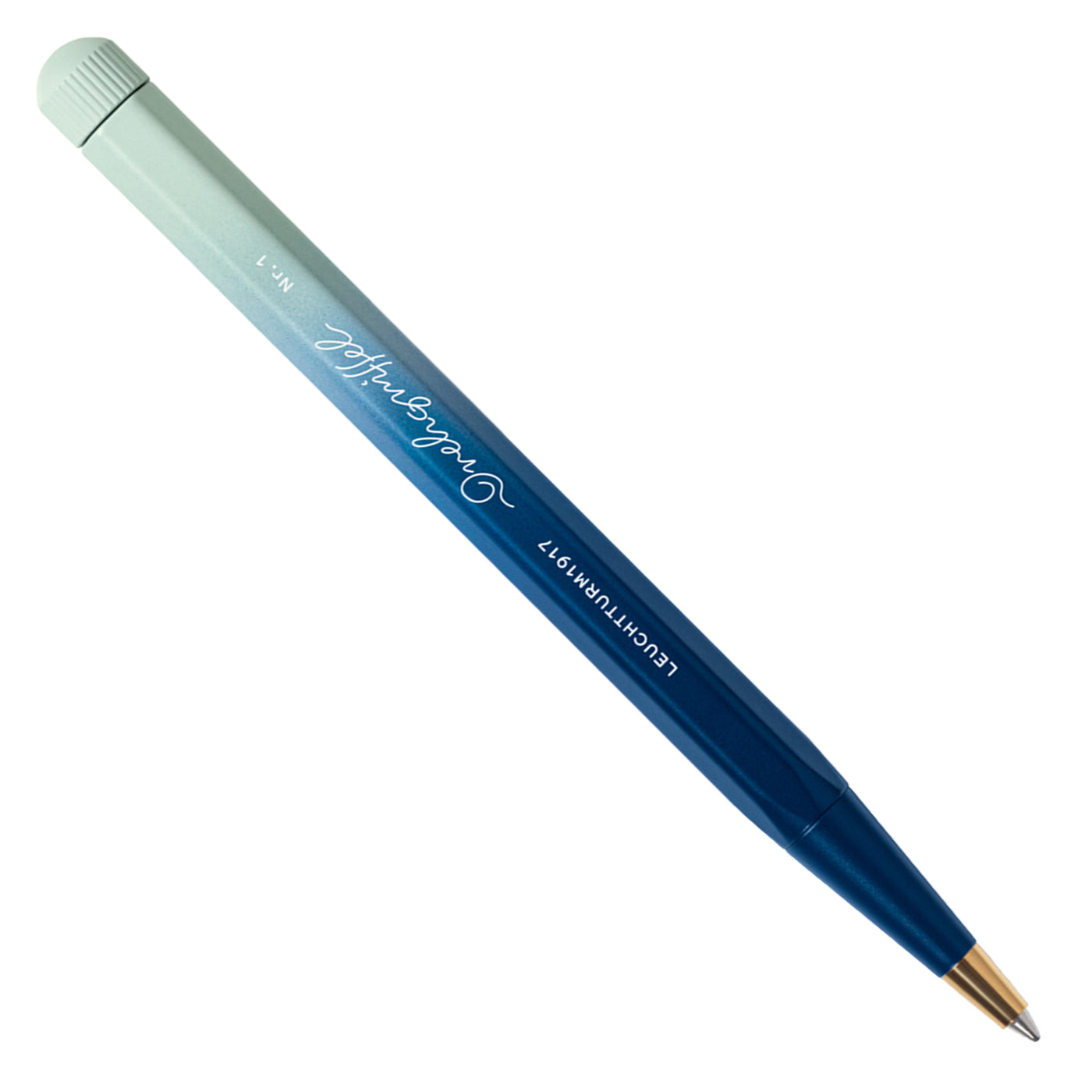 Leuchtturm1917 Drehgriffel Nr. 1 Gradient Edition Ball Pen - Navy / Mint Green (Limited Edition)