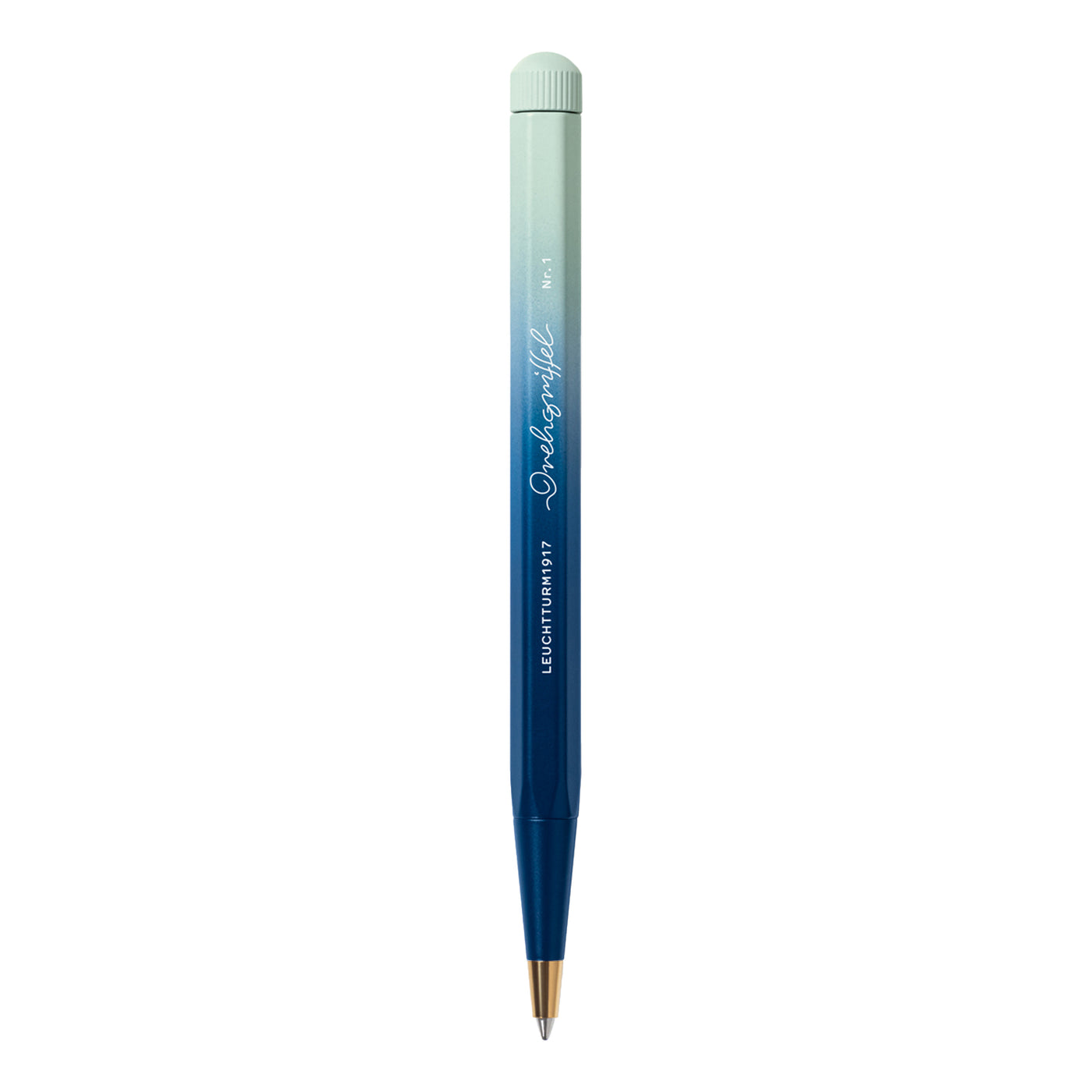 Leuchtturm1917 Drehgriffel Nr. 1 Gradient Edition Ball Pen - Navy / Mint Green (Limited Edition)