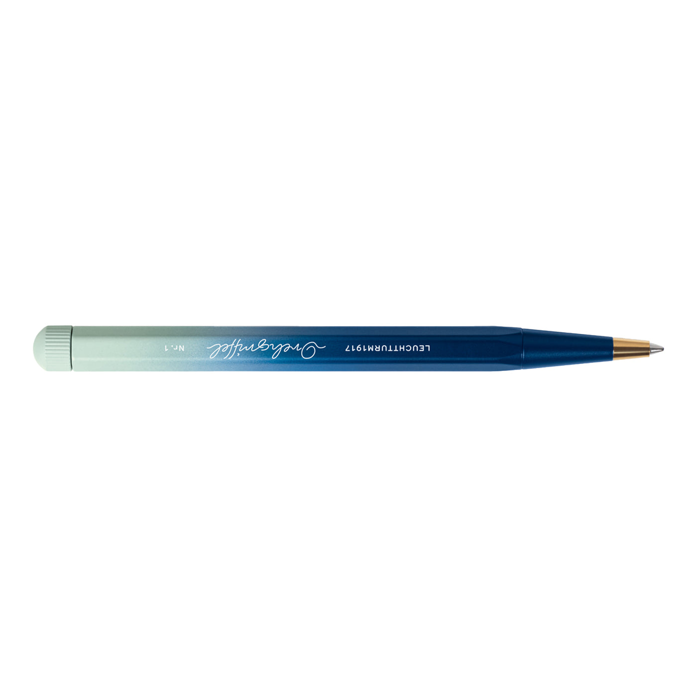 Leuchtturm1917 Drehgriffel Nr. 1 Gradient Edition Ball Pen - Navy / Mint Green (Limited Edition)