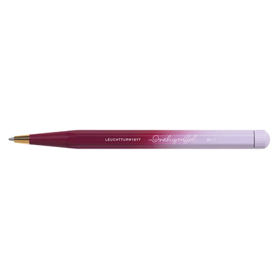 Leuchtturm1917 Drehgriffel Nr. 1 Gradient Edition Ball Pen - Port Red / Lilac (Limited Edition)