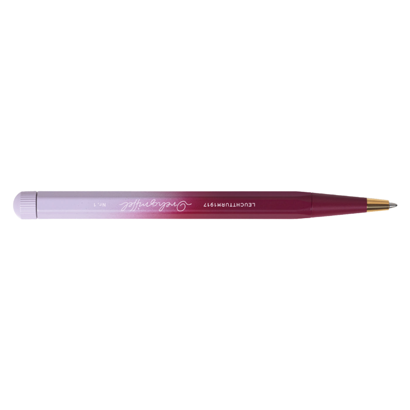Leuchtturm1917 Drehgriffel Nr. 1 Gradient Edition Ball Pen - Port Red / Lilac (Limited Edition)