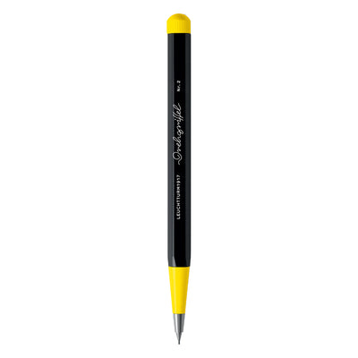 Leuchtturm1917 Drehgriffel Nr.2 Bauhaus 0.7mm Mechanical Pencil - Black/Lemon (Special Edition)