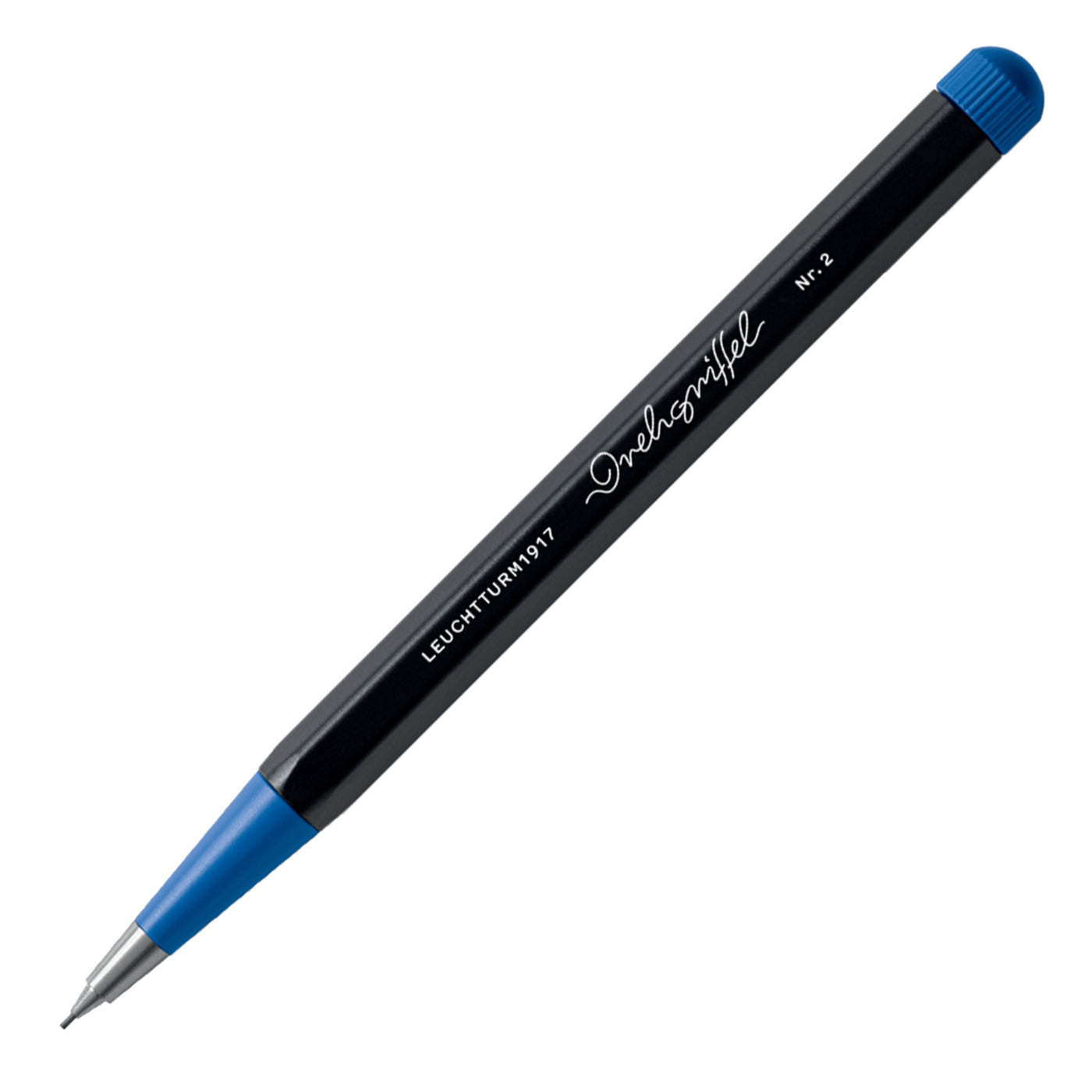 Leuchtturm1917 Drehgriffel Nr.2 Bauhaus 0.7mm Mechanical Pencil - Black/Royal Blue (Special Edition)