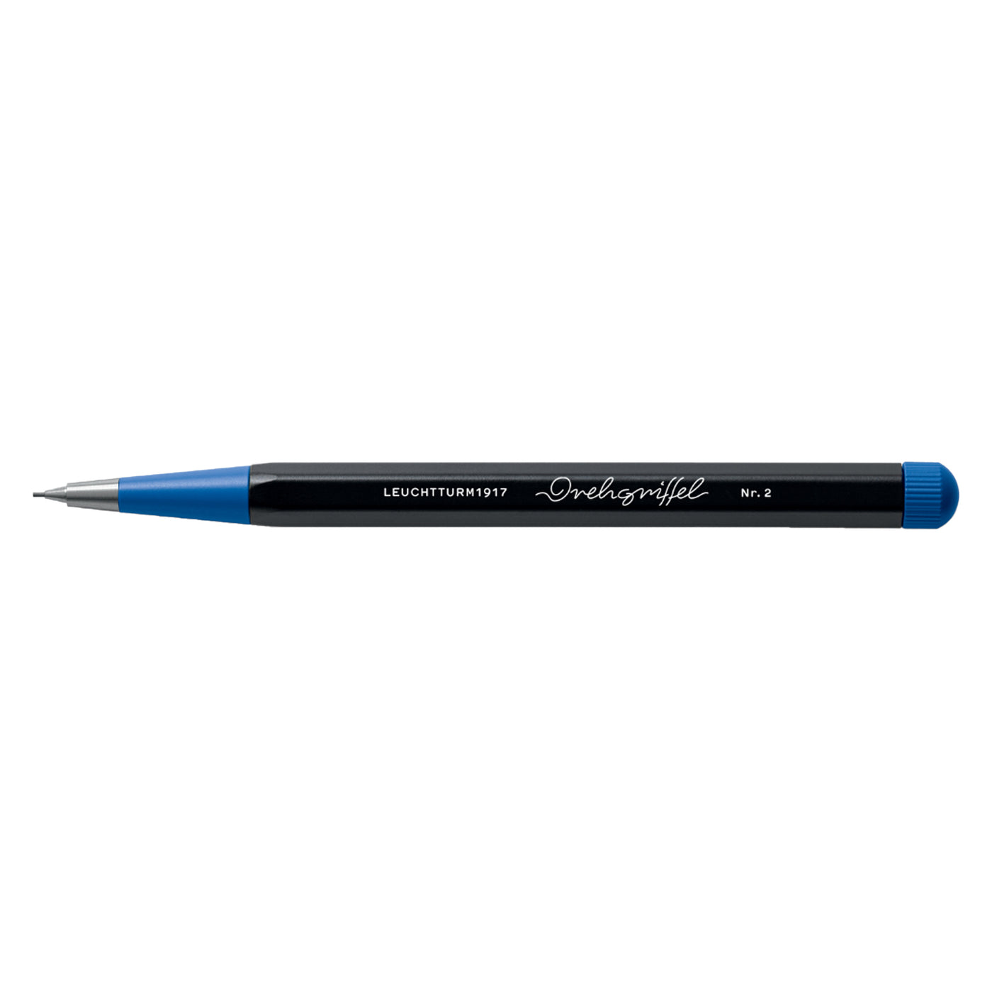 Leuchtturm1917 Drehgriffel Nr.2 Bauhaus 0.7mm Mechanical Pencil - Black/Royal Blue (Special Edition)