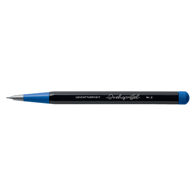 Leuchtturm1917 Drehgriffel Nr.2 Bauhaus 0.7mm Mechanical Pencil - Black/Royal Blue (Special Edition)