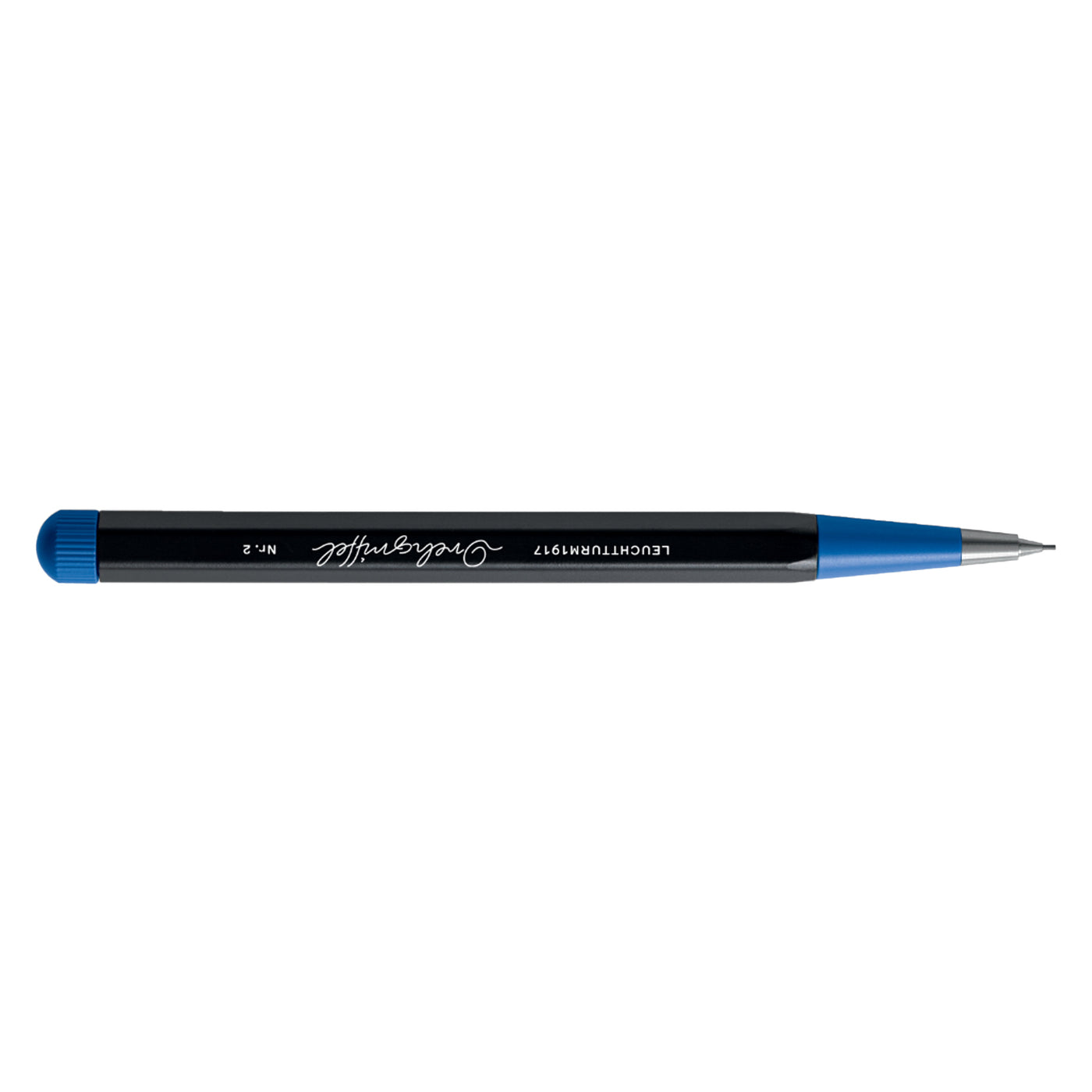 Leuchtturm1917 Drehgriffel Nr.2 Bauhaus 0.7mm Mechanical Pencil - Black/Royal Blue (Special Edition)
