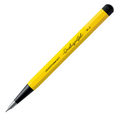 Leuchtturm1917 Drehgriffel Nr.2 Bauhaus 0.7mm Mechanical Pencil - Lemon/Black (Special Edition)