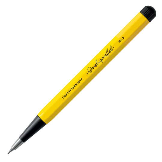 Leuchtturm1917 Drehgriffel Nr.2 Bauhaus 0.7mm Mechanical Pencil - Lemon/Black (Special Edition)