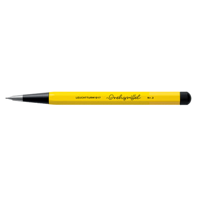 Leuchtturm1917 Drehgriffel Nr.2 Bauhaus 0.7mm Mechanical Pencil - Lemon/Black (Special Edition)