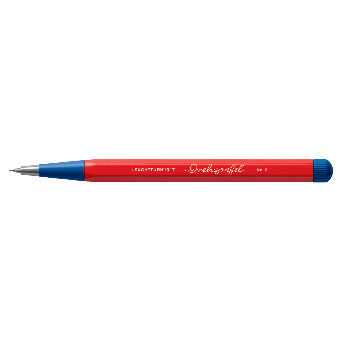 Leuchtturm1917 Drehgriffel Nr.2 Bauhaus 0.7mm Mechanical Pencil - Red/Royal Blue (Special Edition)