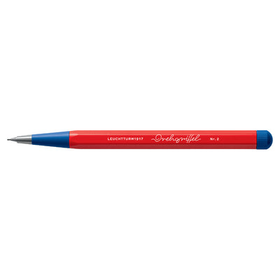 Leuchtturm1917 Drehgriffel Nr.2 Bauhaus 0.7mm Mechanical Pencil - Red/Royal Blue (Special Edition)
