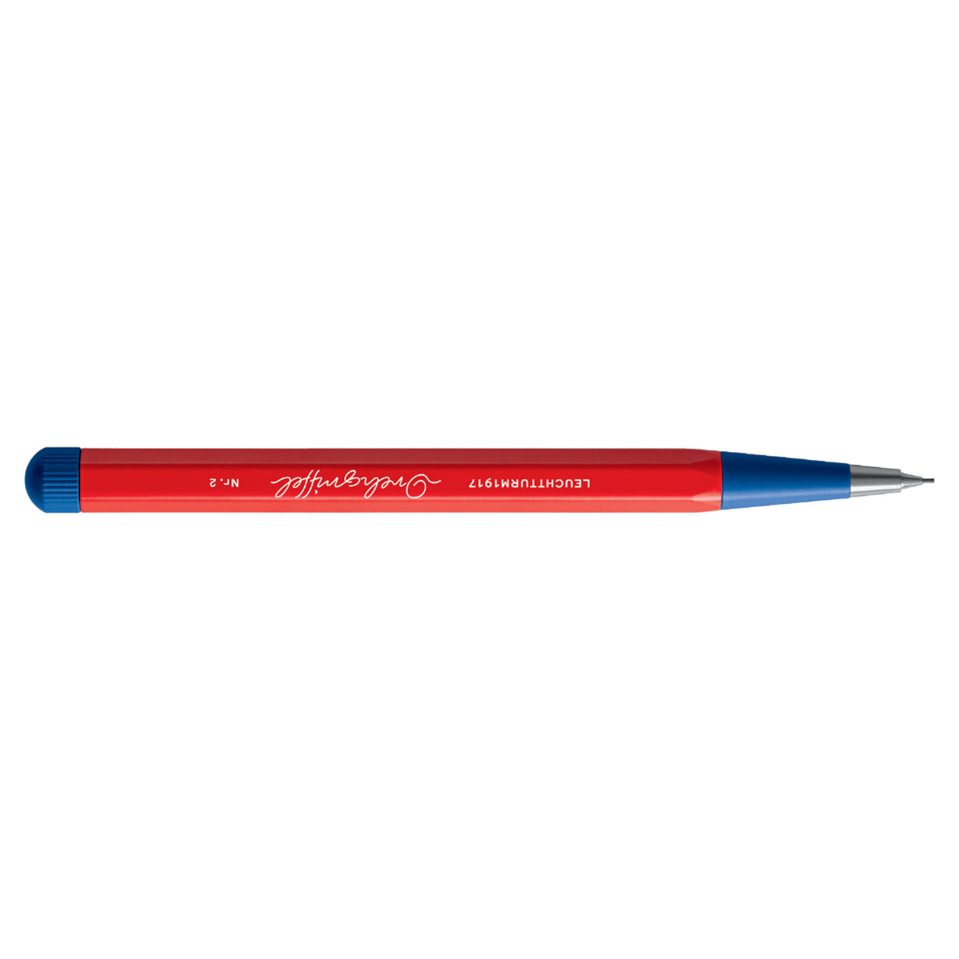 Leuchtturm1917 Drehgriffel Nr.2 Bauhaus 0.7mm Mechanical Pencil - Red/Royal Blue (Special Edition)