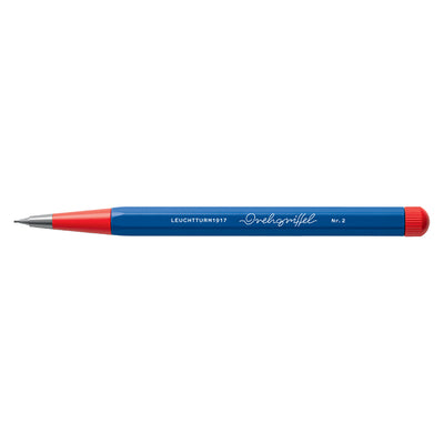 Leuchtturm1917 Drehgriffel Nr.2 Bauhaus 0.7mm Mechanical Pencil - Royal Blue/Red (Special Edition)
