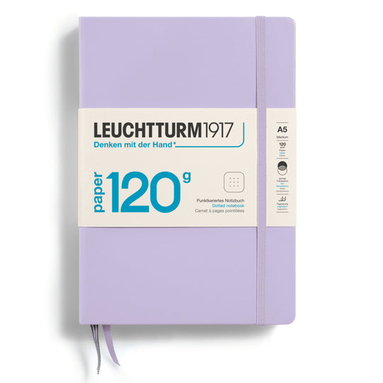 Leuchtturm1917 Edition 120 Hard Cover Notebook - Lilac - A5 - Ruled - 203 Pages