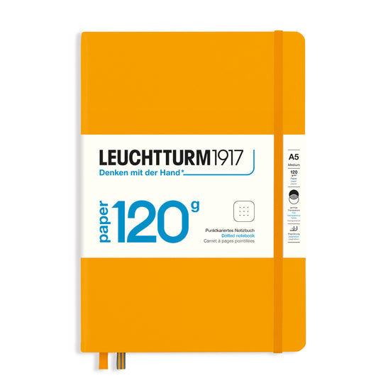 Leuchtturm1917 Edition 120 Hard Cover Notebook - Rising Sun - A5 - Dotted - 203 Pages