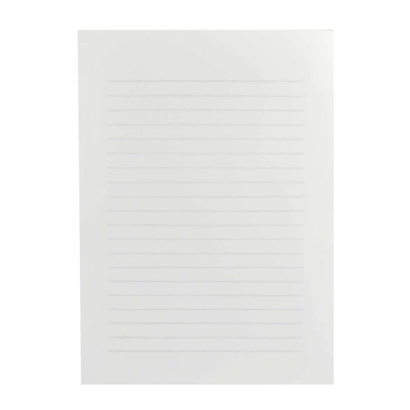 Life L1007 L. Writing Paper Horizontal Line Green Notepad - B5 - Ruled