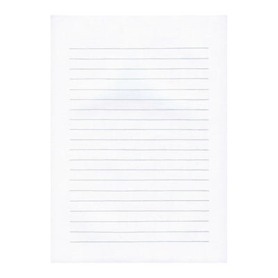 Life L1133 Kinume Horizontal Line Green Notepad - B5 - Ruled