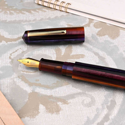 Lotus Saral Halos Special Edition Fountain Pen Carmine Steel Nib 2