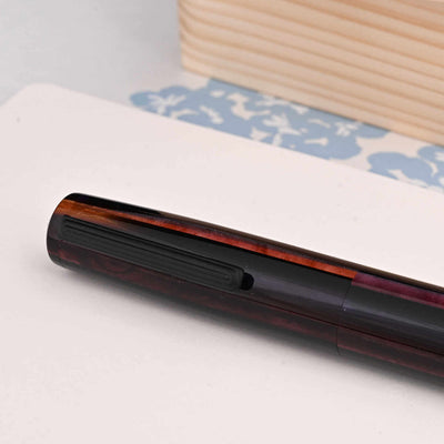 Lotus Saral Halos Special Edition Fountain Pen Carmine Steel Nib 5