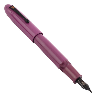 Lotus Shikhar Ebonite Fountain Pen - Purple BT 4