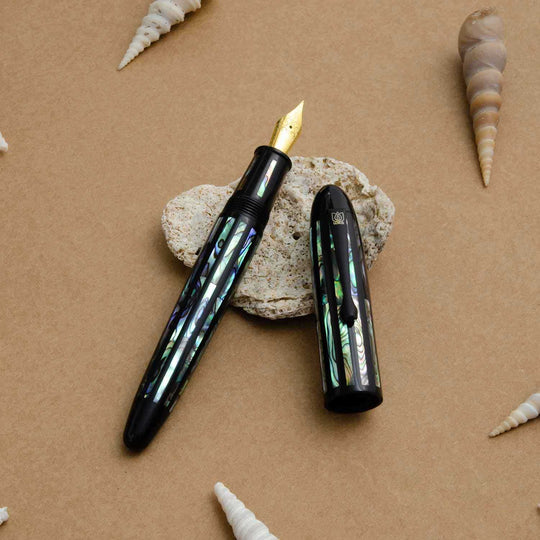 Lotus Shikhar Raden Fountain Pen, Rays - Jowo Steel Nib