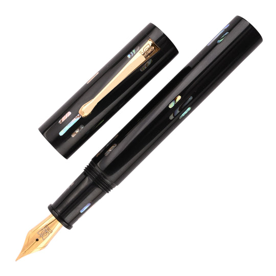 Lotus Corinthian Fountain Pen - Black Raden GT