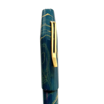 Lotus Mesa Limited Edition Fountain Pen Teal Green - Jowo Steel Nib 4