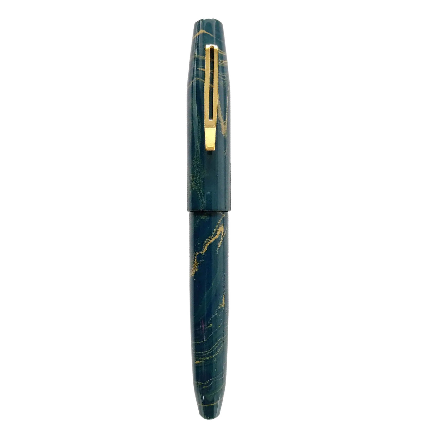 Lotus Mesa Limited Edition Fountain Pen Teal Green - Jowo Steel Nib 5