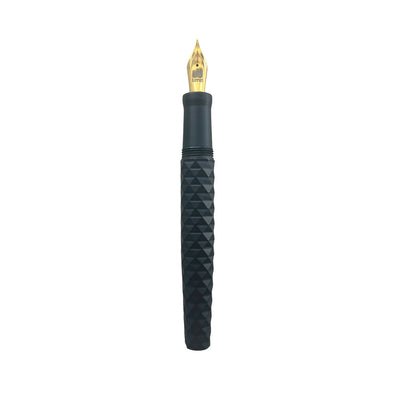 Lotus Palmae Ebonite Fountain Pen - Black GT 1