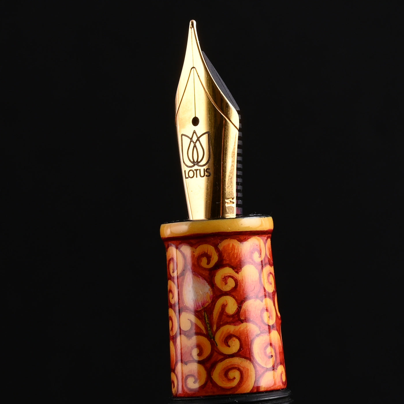 Lotus Shikhar Ebonite Fountain Pen - Ganesha (Special Edition) 11