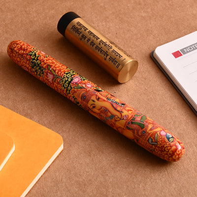 Lotus Shikhar Ebonite Fountain Pen - Ganesha (Special Edition) 13