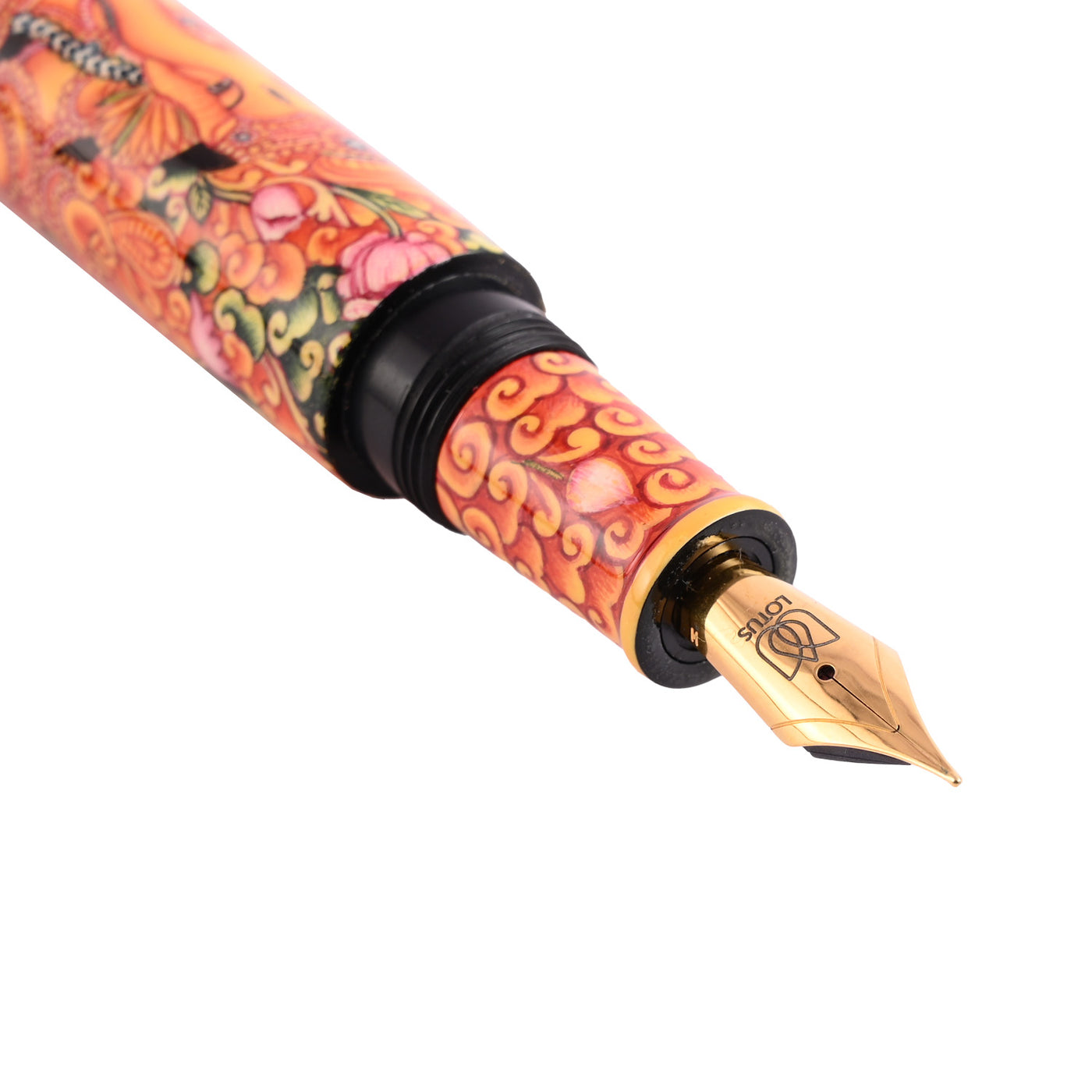 Lotus Shikhar Ebonite Fountain Pen - Ganesha (Special Edition) 3