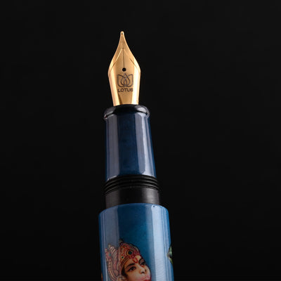 Lotus Shikhar Ebonite Fountain Pen - Hanuman (Special Edition) 10