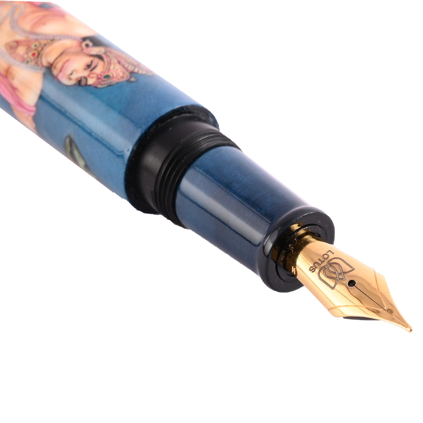 Lotus Shikhar Ebonite Fountain Pen - Hanuman (Special Edition) 3