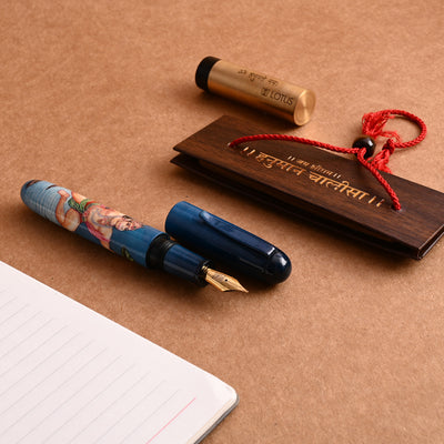 Lotus Shikhar Ebonite Fountain Pen - Hanuman (Special Edition) 6