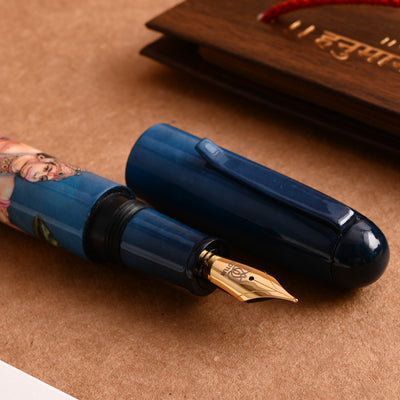 Lotus Shikhar Ebonite Fountain Pen - Hanuman (Special Edition) 7