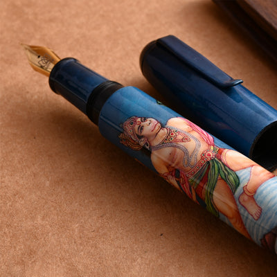 Lotus Shikhar Ebonite Fountain Pen - Hanuman (Special Edition) 8